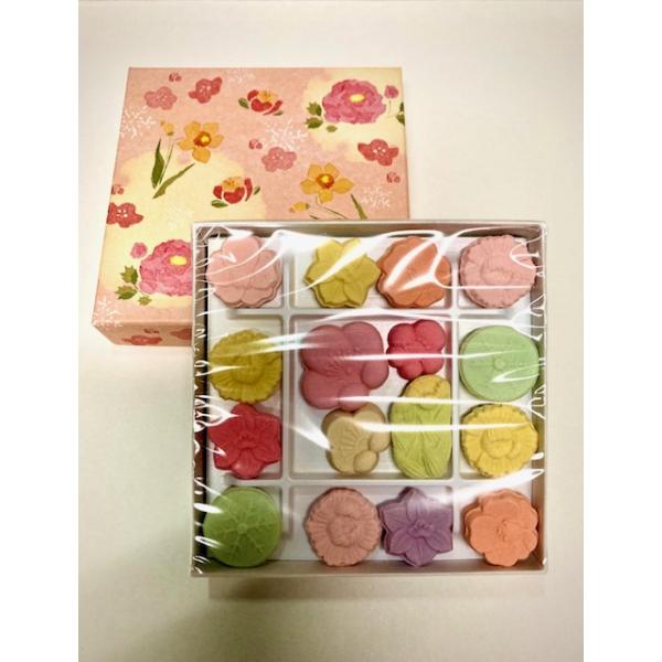 和三盆 　千代箱　冬花香　ばいこう堂　可愛い　おいしい　美味しい　かわいい 干菓子・落雁(らくがん) ・茶道のお茶菓子に
