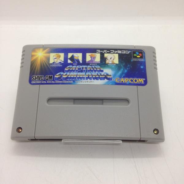 スーパーファミコン　ソフト　キャプテンコマンドー キャプテンコマンドー｜スーパーファミコン (SFC)｜カプコン
