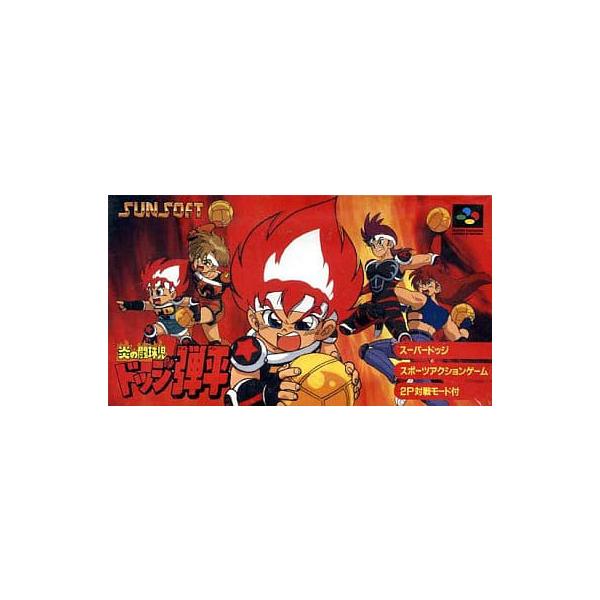 炎の闘球児 ドッジ弾平/スーパーファミコン(SFC)/ソフトのみ : MEIKOYA