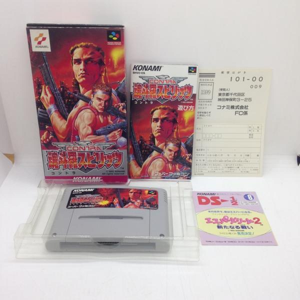 魂斗羅スピリッツ/スーパーファミコン(SFC)/箱・説明書あり : MEIKOYA