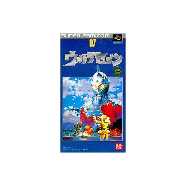 ウルトラセブン/スーパーファミコン(SFC)/箱・説明書あり : MEIKOYA