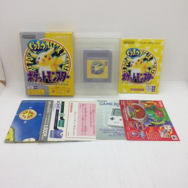 ポケットモンスター ピカチュウ/ゲームボーイ(GB)/箱・説明書あり