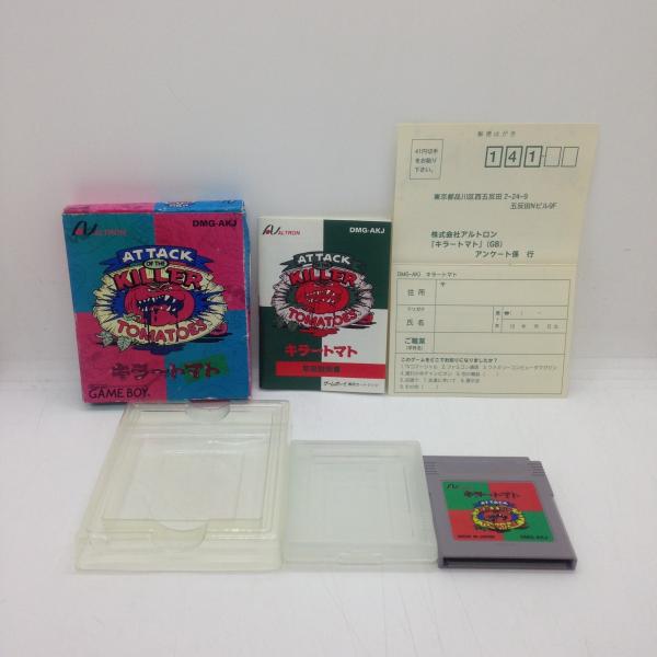 ゲームボーイ　キラートマト Attack of the Killer Tomatoes (Game Boy, GB) Japan ver. *US