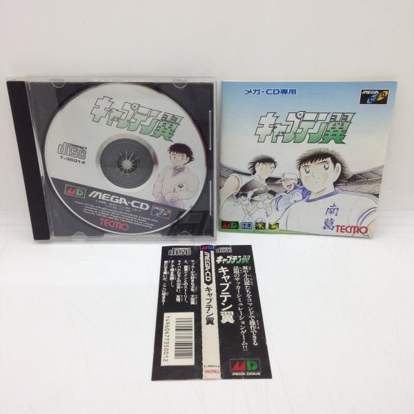キャプテン翼/メガCD(MCD)/中古/箱・説明書あり