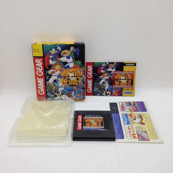 ガンスターヒーローズ/ゲームギア(GG)/中古/箱・説明書あり : MEIKOYA