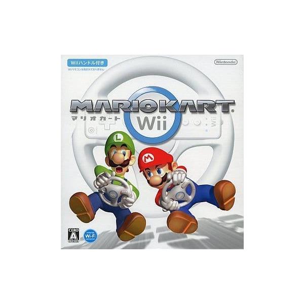 マリオカートWii(ハンドル同梱)/Wii(Wii)/中古/箱・説明書あり
