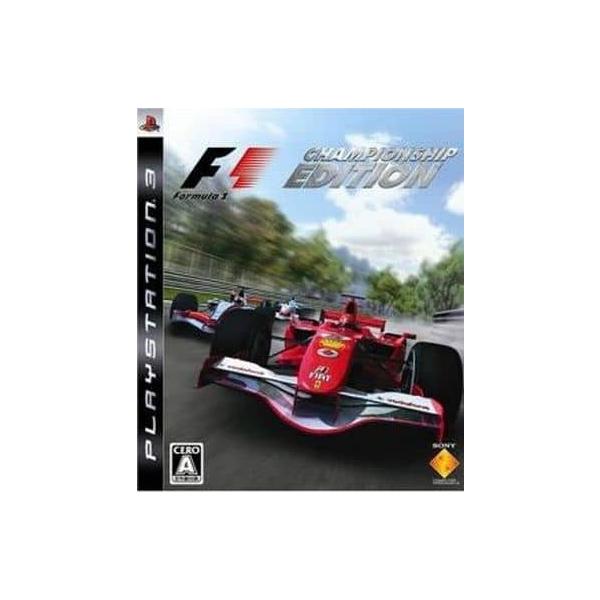 フォーミュラワン チャンピオンシップエディ/プレイステーション3(PS3)/中古/箱・説明書あり