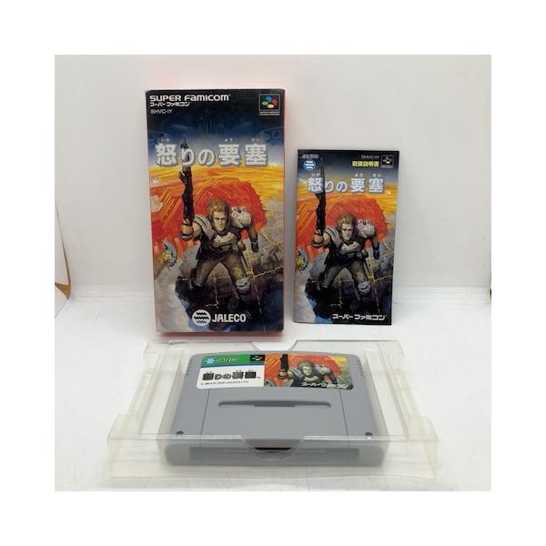 怒りの要塞/スーパーファミコン(SFC)/中古/箱・説明書あり