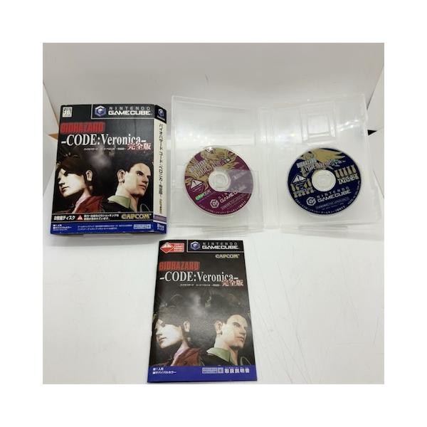 バイオハザード コードベロニカ完全/ゲームキューブ(GC)/中古/箱・説明書あり