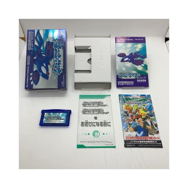 【中古】GBA ポケットモンスター サファイア 箱あり ポケットモンスター サファイア/ゲームボーイアドバンス(GBA)/中古/箱