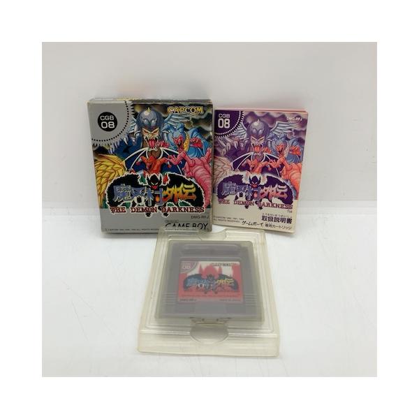 魔界村外伝/ゲームボーイ(GB)/中古/箱・説明書あり