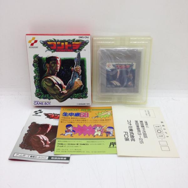コントラ/ゲームボーイ(GB)/中古/箱・説明書あり : MEIKOYA - 通販