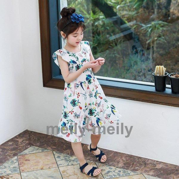 子供服 花柄 ワンピース ボヘミアン ワンピース バックレス 女の子 キッズ 夏 海 ナチュラル 爽やか ビーチ ワンピース 韓国風 Pjr9fsefu9 子ども服 シューズ Bigskydermatology Com