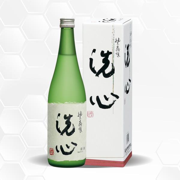 洗心 純米酒 720ml 化粧箱付き 洗心 純米大吟醸 720ml 日本酒 朝日酒造/新潟県/純米大吟醸 : 銘酒館