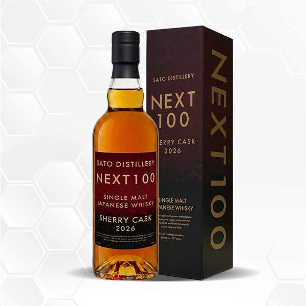 NEXT100 SHERRY CASK ネクストハンドレッド シェリーカスク/700ml/ ウイスキー/佐藤焼酎製造場/宮崎県