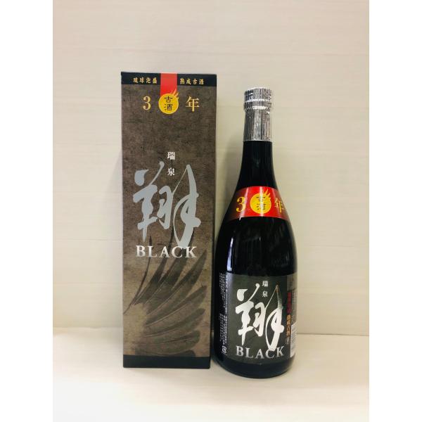 琉球泡盛 瑞泉翔BLACK 3年古酒 25度 720ml : 大久保銘酒店