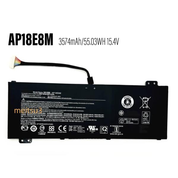 【新品/互換】ノートPCバッテリーACER AP18E8M パソコン バッテリー高品質 安心保証付