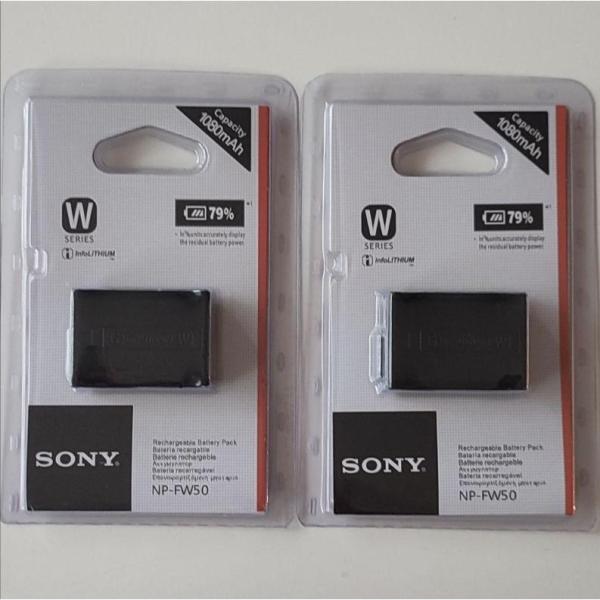 SONY SONYα7〓 NP-FW50 バッテリー (海外パッケージ 2個セット   当店1年保証