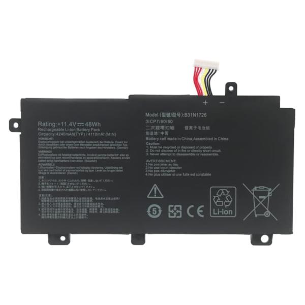 【新品】ノートパソコン用バッテリーAsus エイスース TUF Gaming FX504G FX504GD FX504GE バッテリー B31N1726対応-高品質