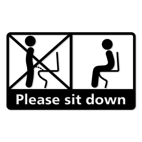 座りションステッカー トイレ カッティングステッカー 立ちション禁止 立たないでジョ カラーが選べる全12色 カッティング 座りション Jyo Cut メイヴルアットホーム Yahoo 店 通販 Yahoo ショッピング