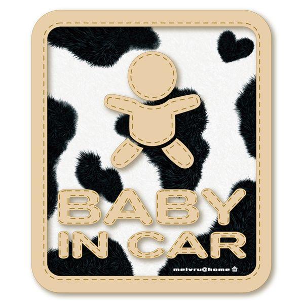 xr[CJ[ BABY IN CAR XebJ[ Ԃ񂪏Ă܂  nRiXebJ[^Cv/ BABYj