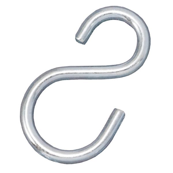 コスパに優れたスタンダードな金属製エスカンです。商品やチラシ、ボックスの吊り下げなど、ネットディスプレイにオススメです。安心の国内生産です。【製品仕様】全長×幅×線径(mm)：29×17×φ2.3材質：鉄ユニクロメッキ入数：1パック50個◎...