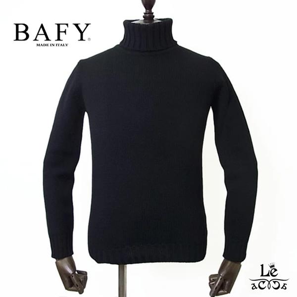BAFY バフィー タートルネック ニット セーター メンズ ブラック 黒 