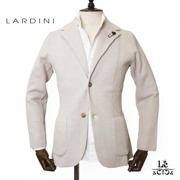 ★リネン混合★ LARDINI ベスト イタリア製 ブートニエール ベージュ ☆リネン混合☆ LARDINI ベスト イタリア製 ブートニエール ベージュ