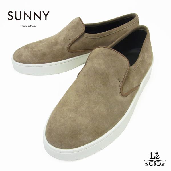 未使用 PELLICO ローファー スエード ブラウン PELLICO(ペリーコ)｜【PELLICO SUNNY】SCROFA タッセル付きヘア