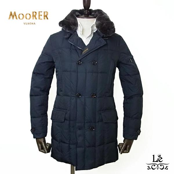 MOORER ムーレー MORRIS-KM ダウンコート ラビットファー ダブル