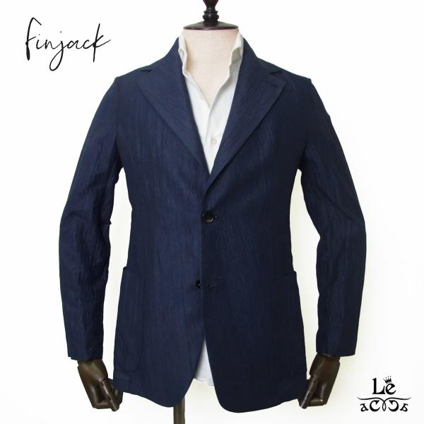 Finjack フィンジャック コットンリネン 楊柳 ジャケット シャツ