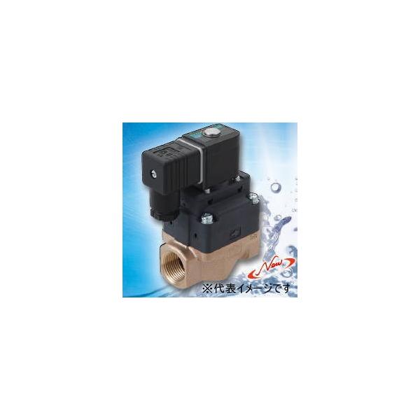 水用小形パイロット式電磁弁　FWD11-15A-02GB-AC100V※取付板有り