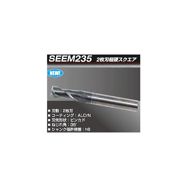 ギガセレクション 2枚刃超硬スクエアエンドミル  SEEM235-020P