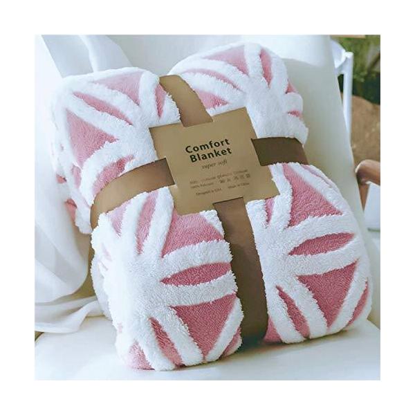 発熱二枚合わせ シープ調 パイル毛布