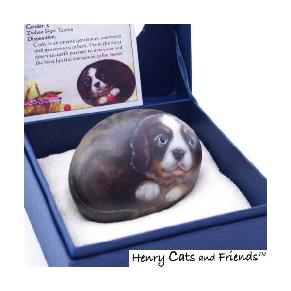 Henry Cats & Friends 【限定生産品】 ヘンリーキャット アートストーン コディ CAS-DO001