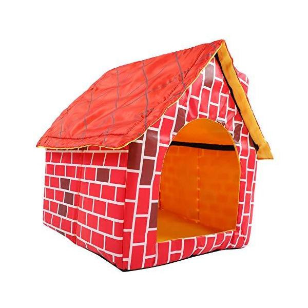 藤編猫小屋犬小屋家ソファベッド四季ペット猫用品の解体洗濯が