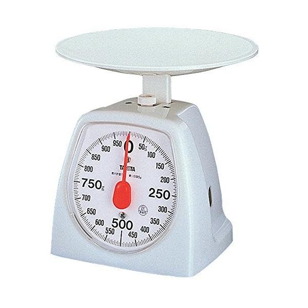 タニタ tanita クッキングスケール キッチン はかり 料理 アナログ 1kg 5g単位 日本製 ホワイト 1439-OR