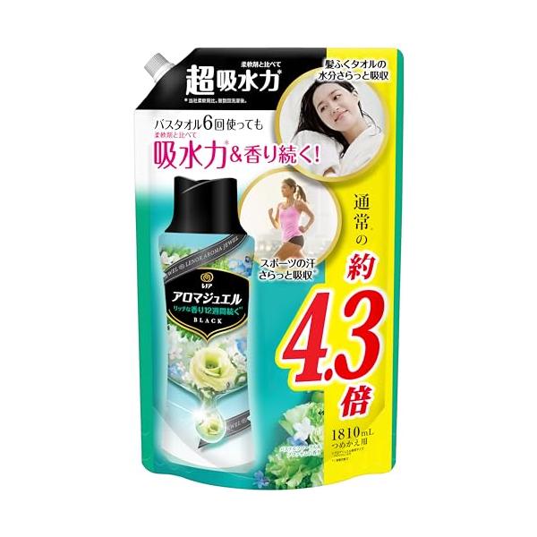 他サイト： レノア ハピネス アロマジュエル 香り付け専用ビーズ パステルフローラル＆ブロッサム 詰め替え 1,810mL [大容量]の商品画像