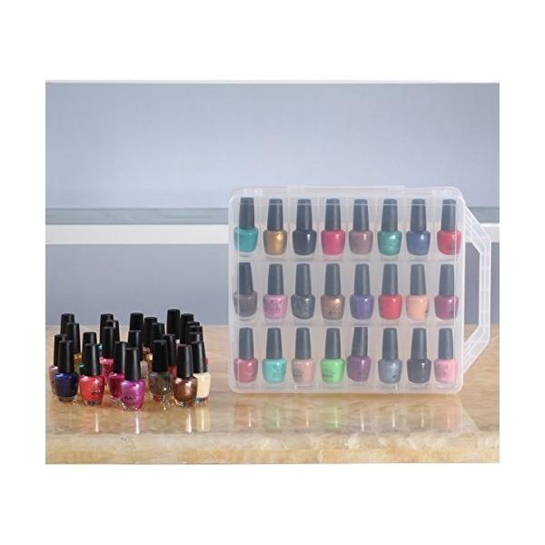 Makartt ネイルカラー収納ケース ネイルポリッシュホルダー マニキュア小物収納 48ボトル用 透明色 Buyee Buyee Japanese Proxy Service Buy From Japan Bot Online