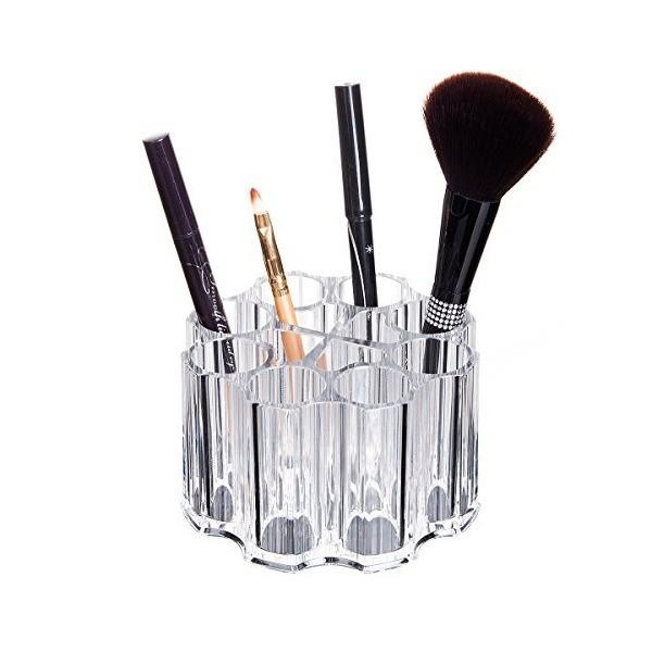 メイクケース メイクブラシスタンド メイクブラシ立て 化粧筆 文具収納ボックス ペン立て 化粧品入れ 卓上 小物 多機能収納 透明 アクリルケース Buyee 日本代购平台 产品购物网站大全 Buyee一站式代购 Bot Online