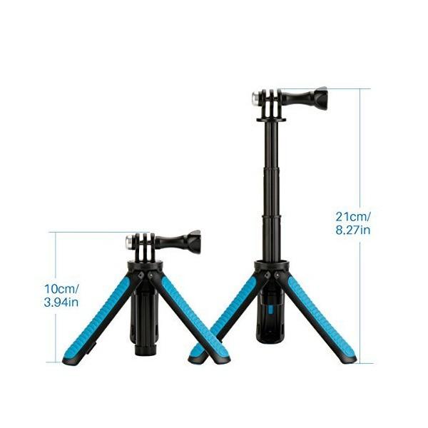 Yiliwit Gopro三脚スタンド 自撮り棒 Goproハンドル 伸縮拡張 一脚 軽量 1 4ネジ付き Gopro Hero 5 4 Ses Buyee Buyee Japanese Proxy Service Buy From Japan Bot Online