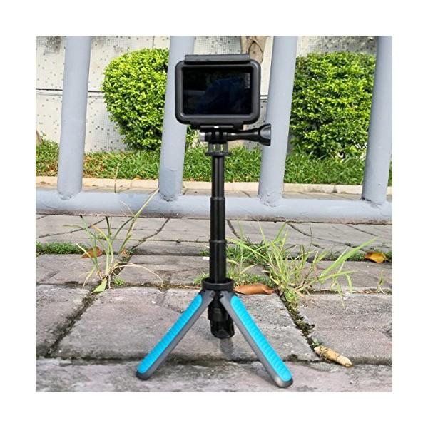 Yiliwit Gopro三脚スタンド 自撮り棒 Goproハンドル 伸縮拡張 一脚 軽量 1 4ネジ付き Gopro Hero 5 4 Ses Buyee Buyee Japanese Proxy Service Buy From Japan Bot Online