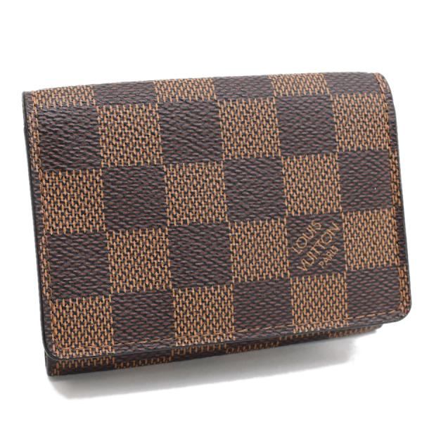 新品同様 ルイヴィトン アンヴェロップ カルト ドゥ ヴィジット 名刺入れ N62920 ダミエエベヌ LOUIS VUITTON