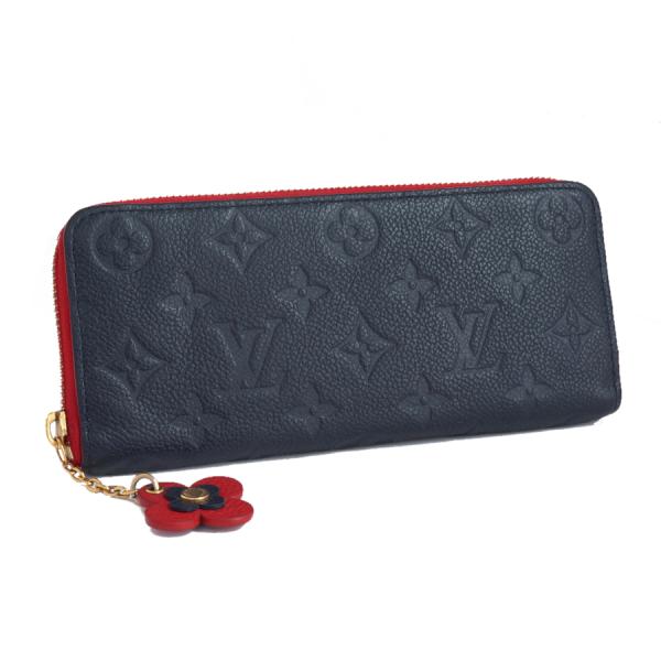【美品】ルイヴィトン　ポルフォイユ　クレマンス　モノグラム　ラウンド　長財布 ルイヴィトン 財布 レディース 長財布 LOUIS VUITTON ラウンド
