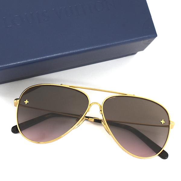 【未使用レベル】LOUIS VUITTON アビエーター サングラス LOUIS VUITTON（ルイ・ヴィトン） 未使用品 サングラス ザ LV