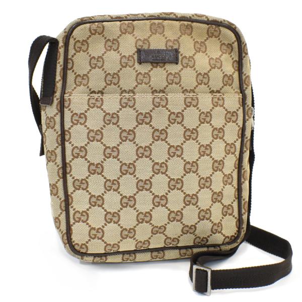 GUCCI ショルダーバッグ GGキャンバス クロスボディ　145858 GGキャンバス グッチ クロスボディ ショルダーバッグ 122759