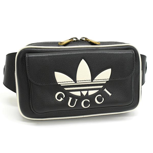 ADIDAS X GUCCI 新品同様 グッチ アディダス トレフォイル ボディ