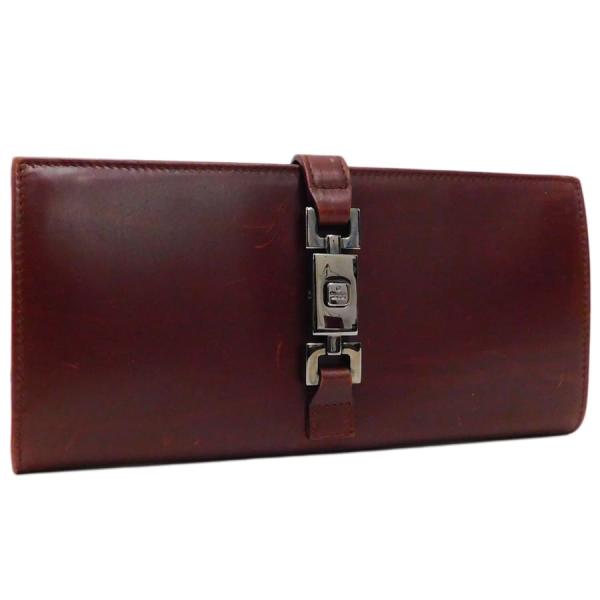 GUCCI（グッチ） 長財布 035・2067・2134 ボルドー系 レザー