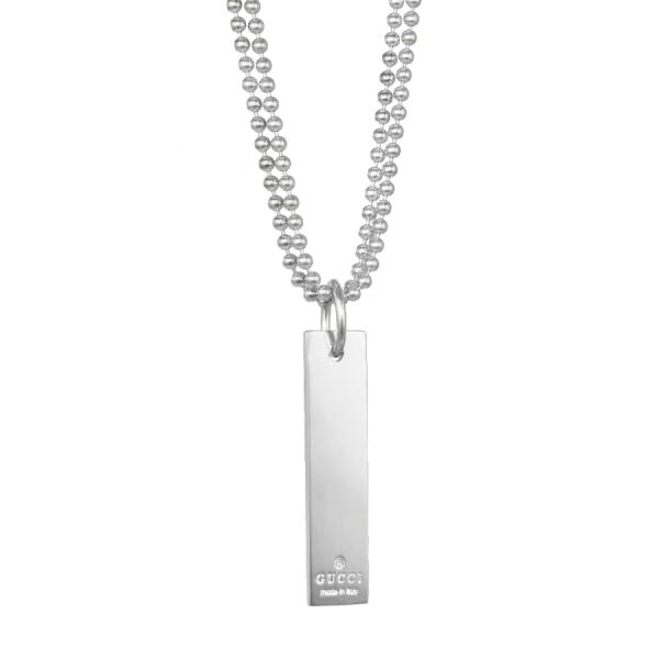 GUCCI（グッチ） トレードマーク ダブルチェーン ペンダント