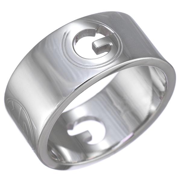 GUCCI（グッチ） 新品同様 Gロゴ バンド リング 指輪 スターリング